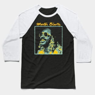 Stevie Wonder Master Blaster Mint Baseball T-Shirt